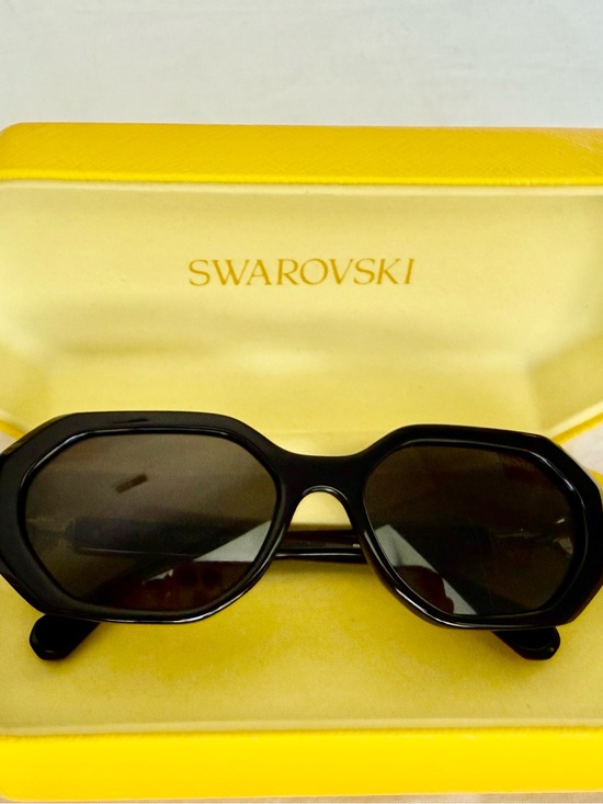 Swarovski Accessories - Swarovski Black Women's Sunglasses with Dark Lenses